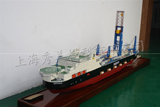 PLV鋪管船模型
